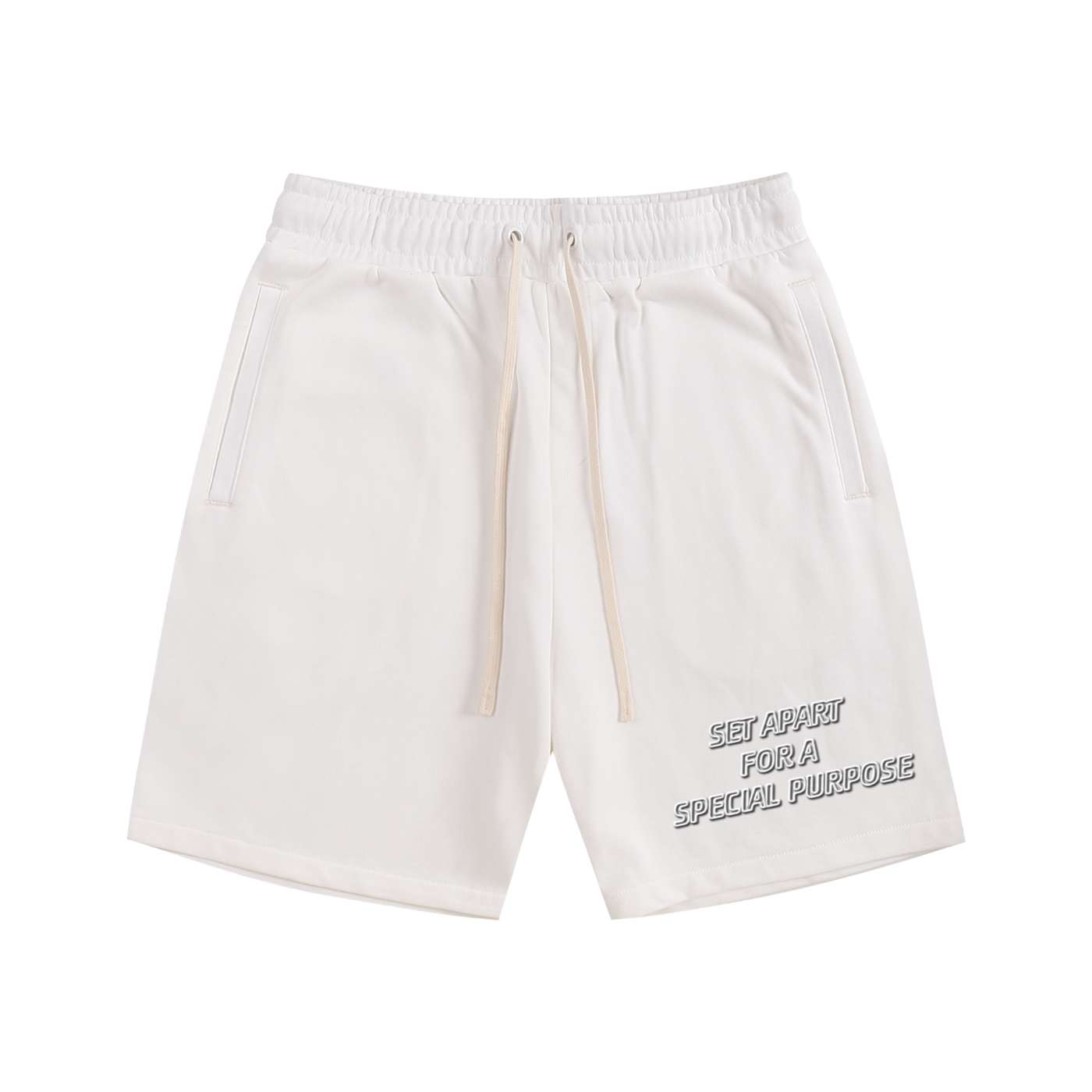 White Set Apart Shorts
