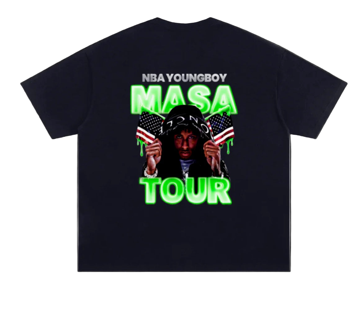 NBA YoungBoy X Qadosh MASA Oversized Tee
