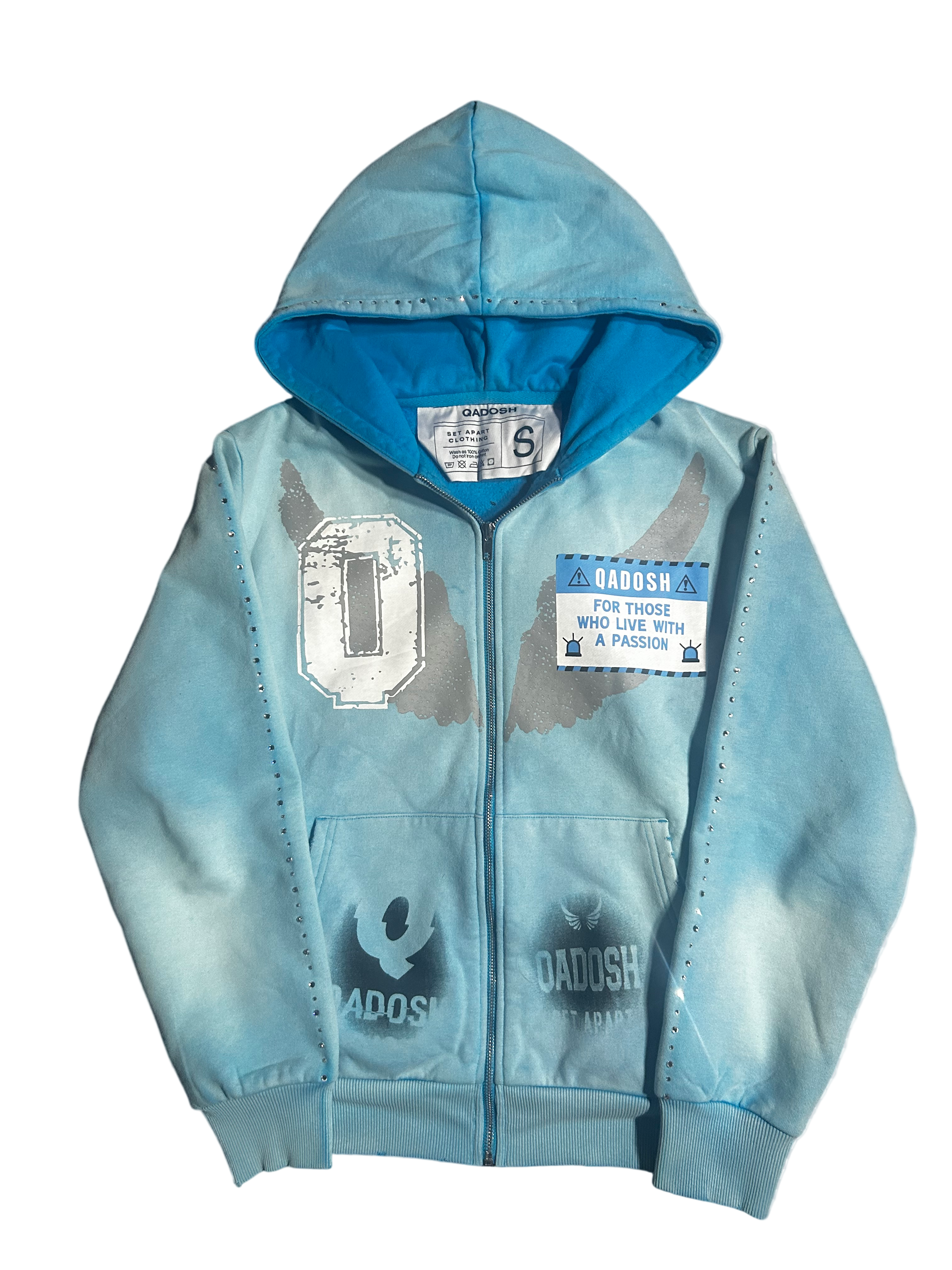 Blue Passion Zip Up